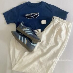 Total look azul